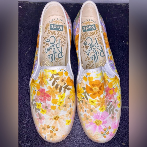 Keds Shoes - Keds Slip On Sneakers Special Addition by Rifle Paper Company